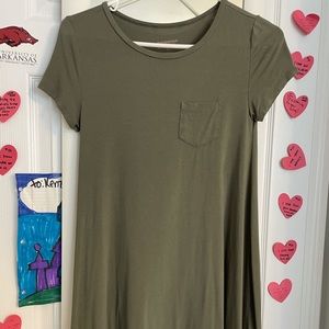 Army Green Tshirt dress!